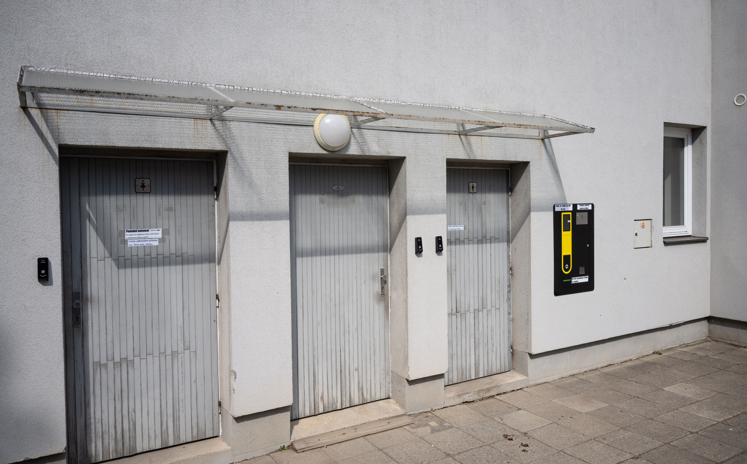 Platební automat má minimalizovat vandalismus.