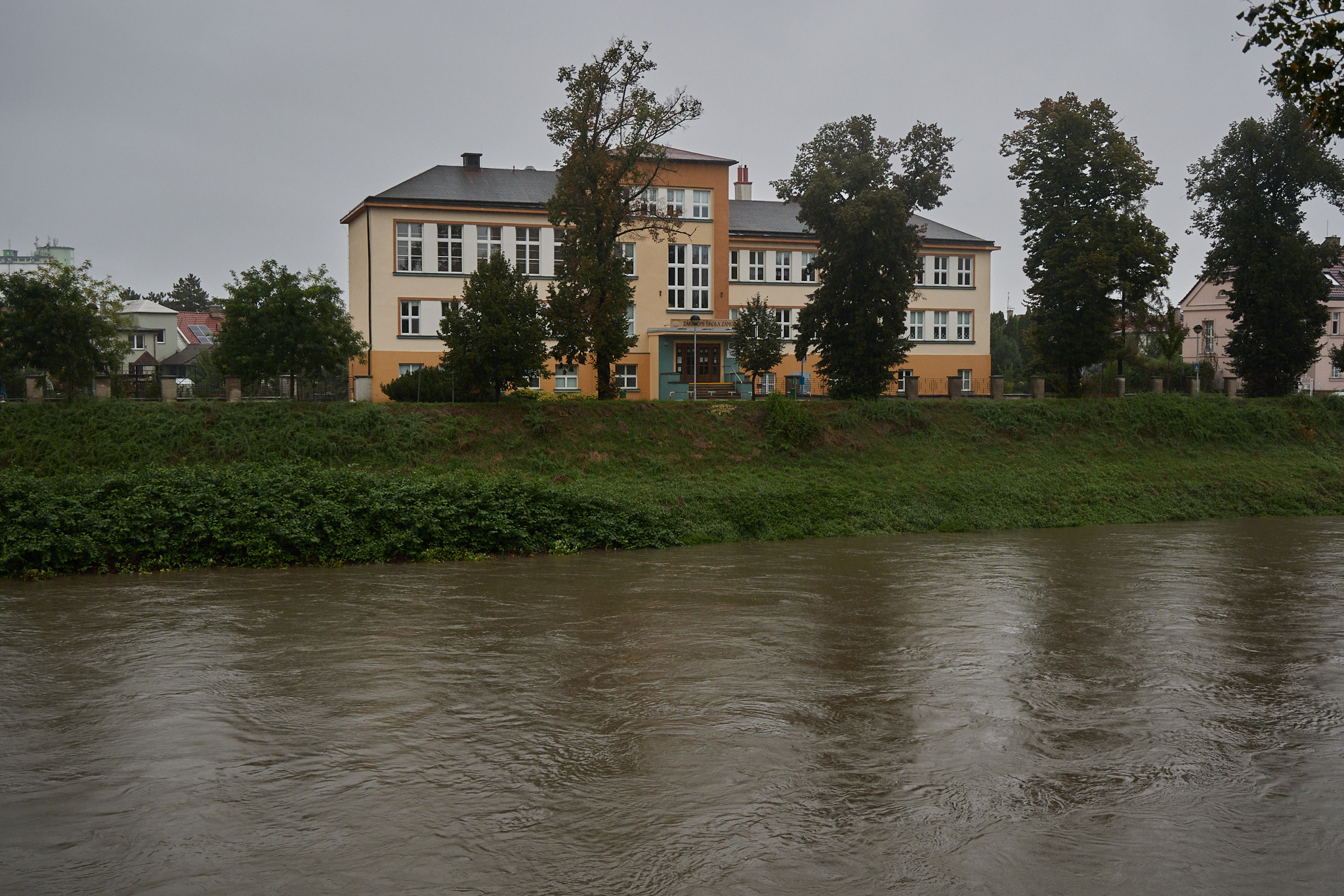 Prognóza meteorologů ohledně řeky Moravy se zlepšila.